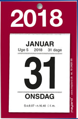 LILLE AFRIVNINGSKALENDER 2018 MAYLAND