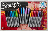 TUSSER SHARPIE FINE ASSORTERET 21 STK.