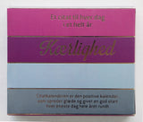 CITATKALENDER KÆRLIGHED M/GULD FOIL