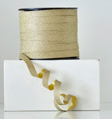 GAVEBÅND GULD GLITTER 10MM X 50M