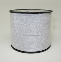 GAVEBÅND SØLV GLITTER 10MM X 50M