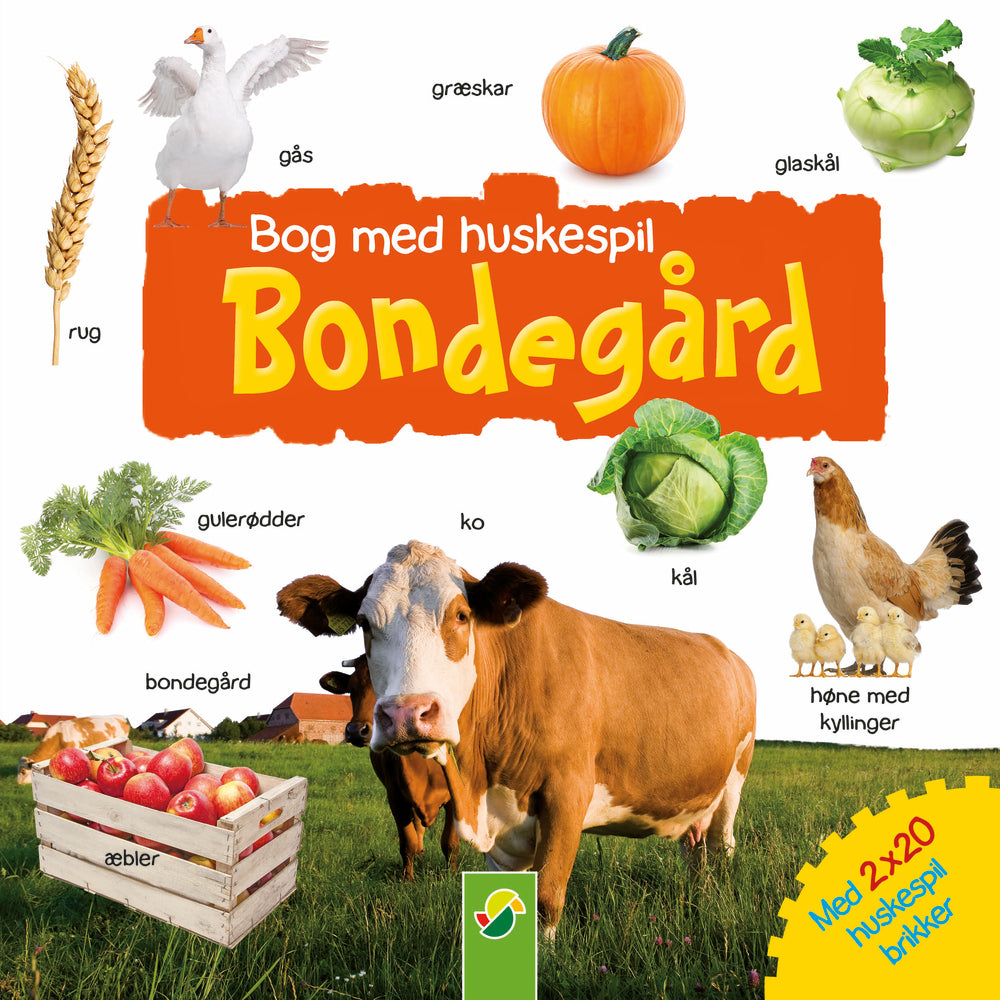 BOG MED HUSKESPIL -  BONDEGÅRD