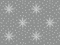GAVEPAPIR STJERNER SØLV PRINT 3 M