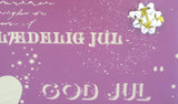 GAVEPAPIR BORDEAUX MED GULD METALLIC GOD JUL  3 M