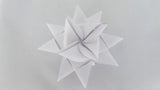 STJERNESTRIMLER GLITTER HVID 15 MM 24 STK.