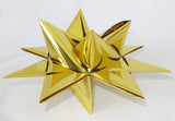 STJERNESTRIMLER GLITTER GULD 50 MM 12 STK