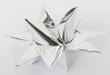 STJERNESTRIMLER GLITTER SØLV 15 MM 24 STK