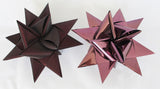 STJERNESTRIMLER GLITTER BORDEAUX 25 MM 20 STK