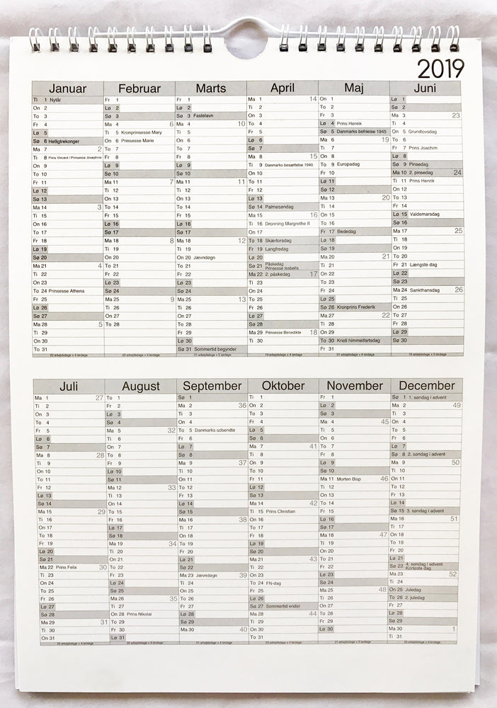 FAMILIEKALENDER 2018 A4 GRAFISK