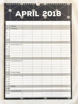 FAMILIEKALENDER 2018 A3 GRAFISK