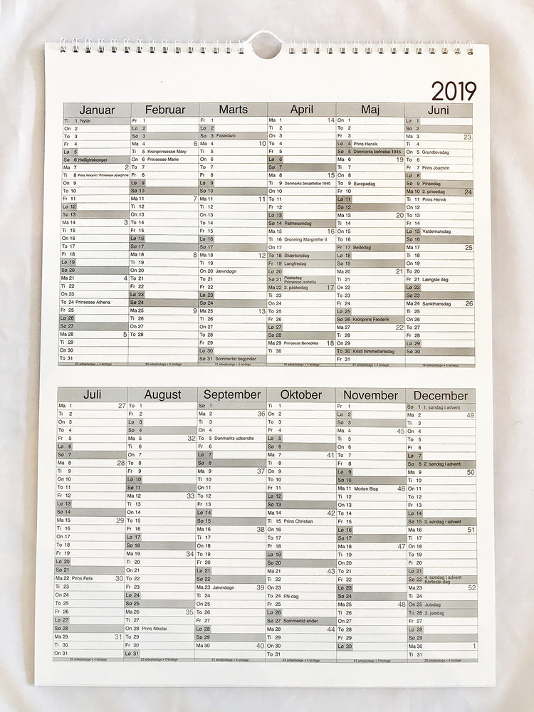FAMILIEKALENDER 2018 A3 GRAFISK