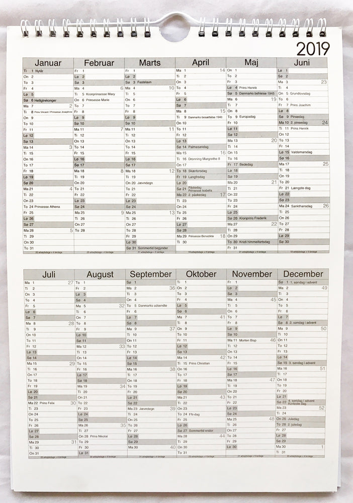 FAMILIEKALENDER 2018 A3 GRAFISK