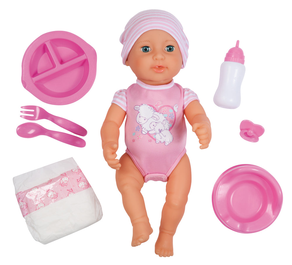 OLIVIA BABY MED TILBEHØR 40 CM