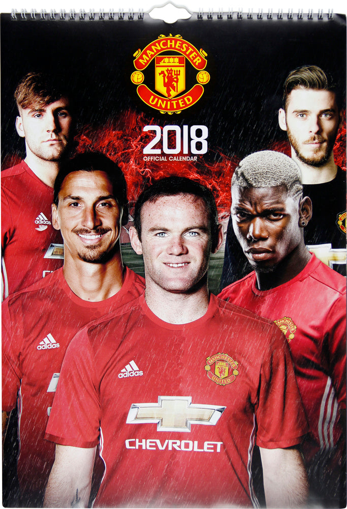 VÆGKALENDER 2018 MANCHESTER UNITED