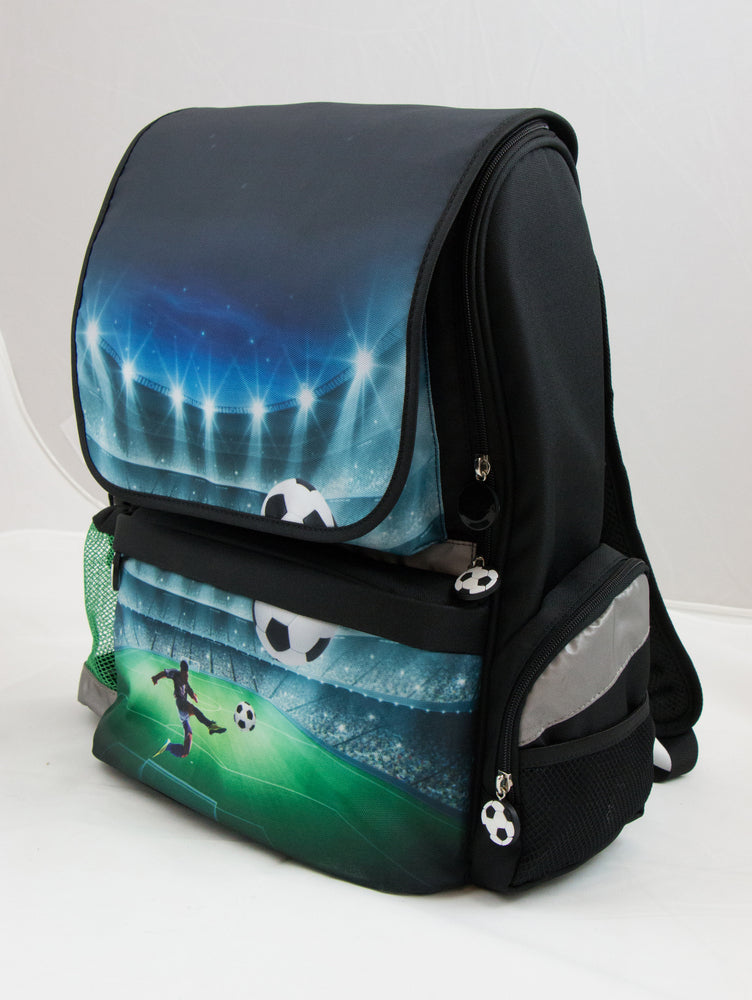 SKOLETASKE TUOIN FODBOLD SORT