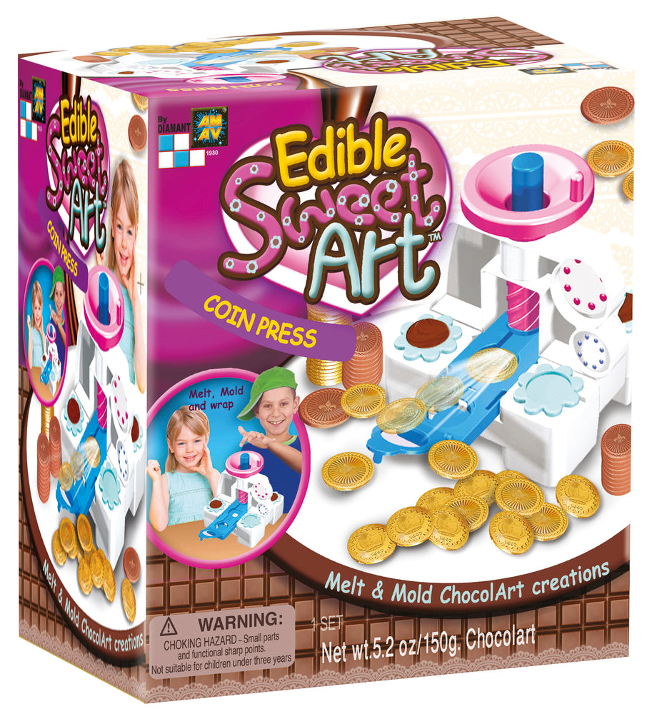 EDIBLE SWEET ART CHOKOLADE MØNTPRESSER