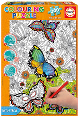 PUSLESPIL ALL GOOD THINGS ARE WILD&FREE DOODLE 300 BRIKKER