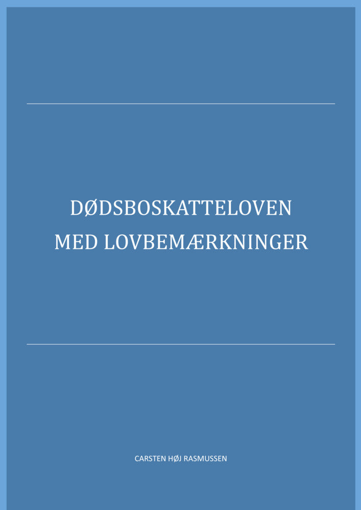 Dødsboskatteloven 2016