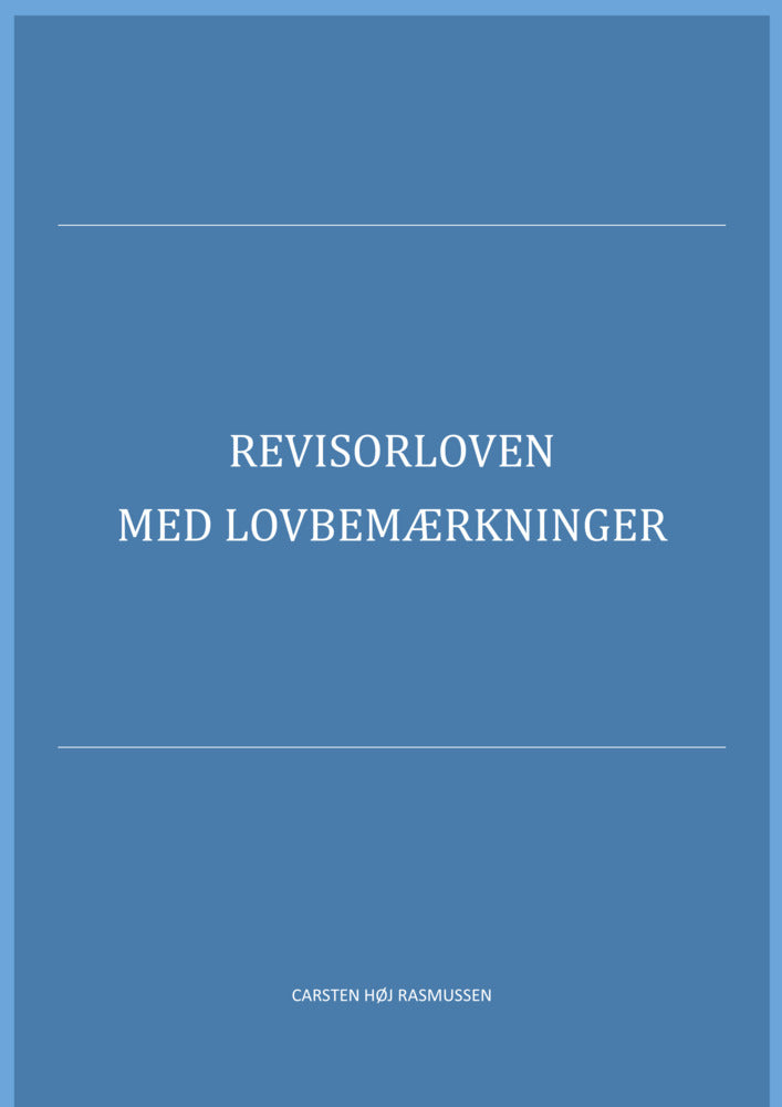 Revisorloven 2016