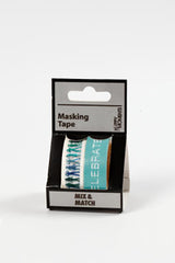 MASKING TAPE 15MM 2X5M TURKIS