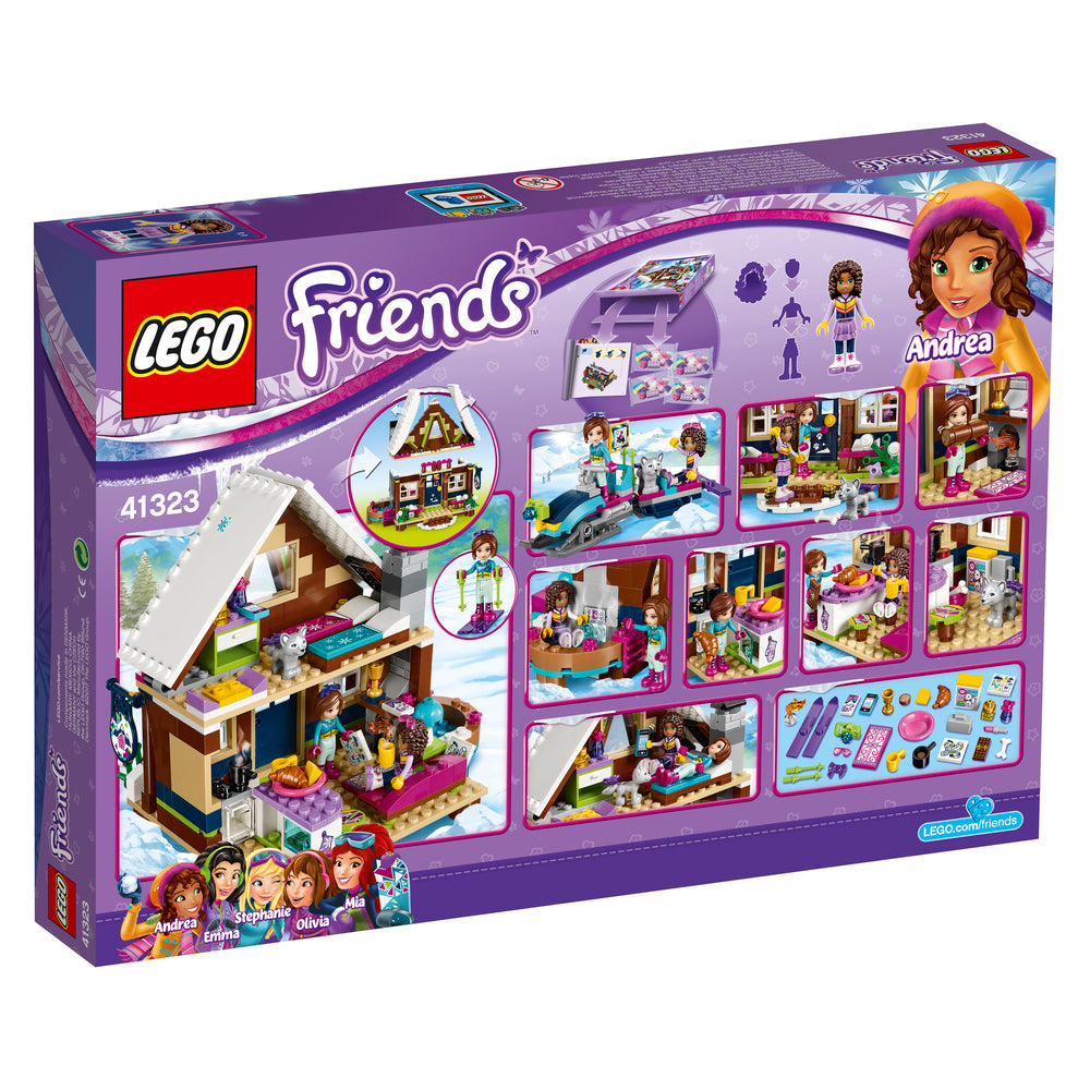 41323 LEGO Friends Skisportsstedets skihytte
