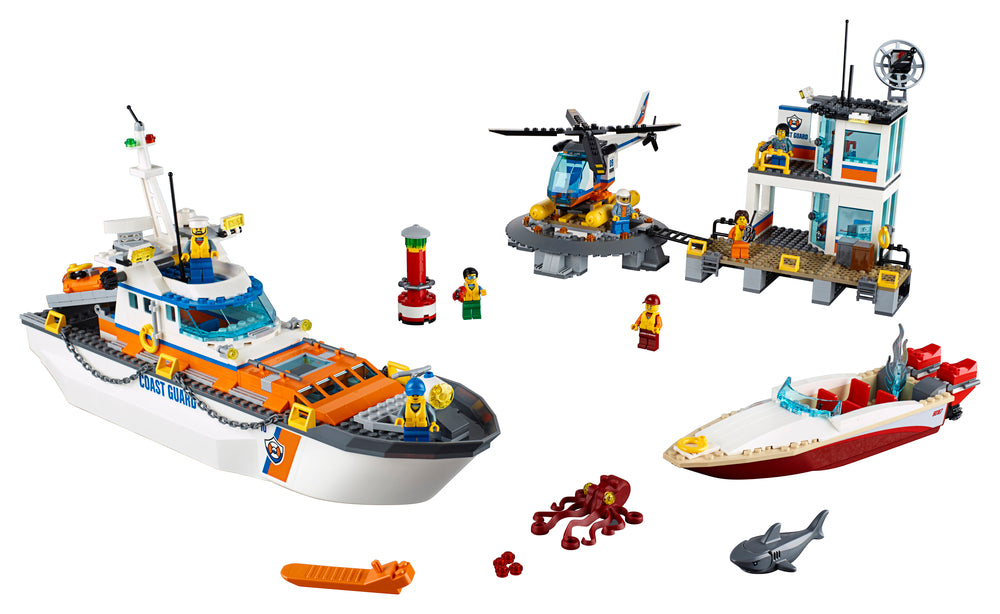 60167 LEGO City Kystvagtens hovedkvarter