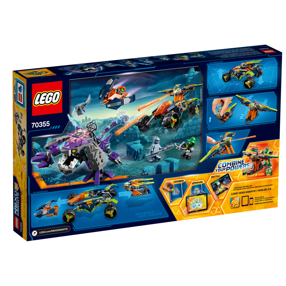 70355 LEGO NEXO KNIGHTS AARONS KLIPPEKLATRER