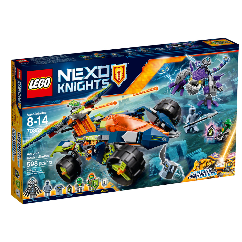 70355 LEGO NEXO KNIGHTS AARONS KLIPPEKLATRER