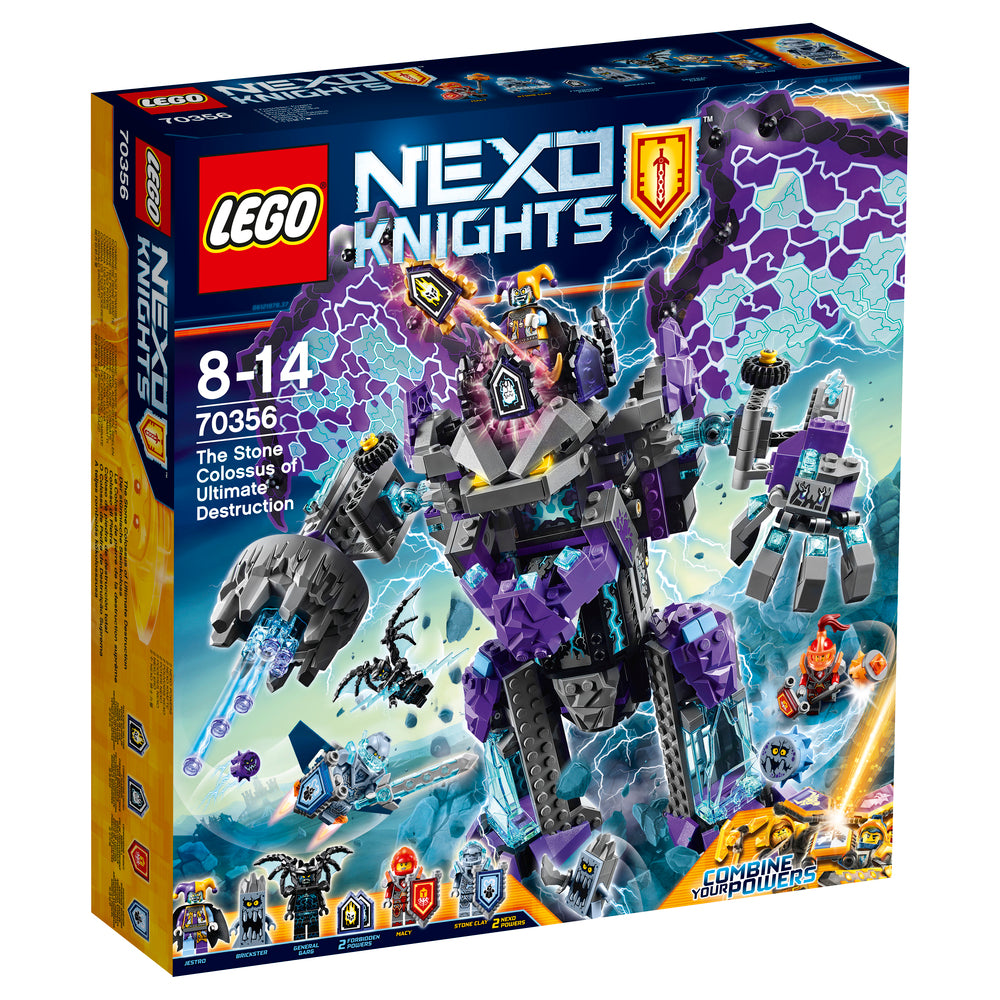 70356 LEGO NEXO KNIGHTS DEN ULTIMATIVE ØDELÆGGENDE STENKOLOS