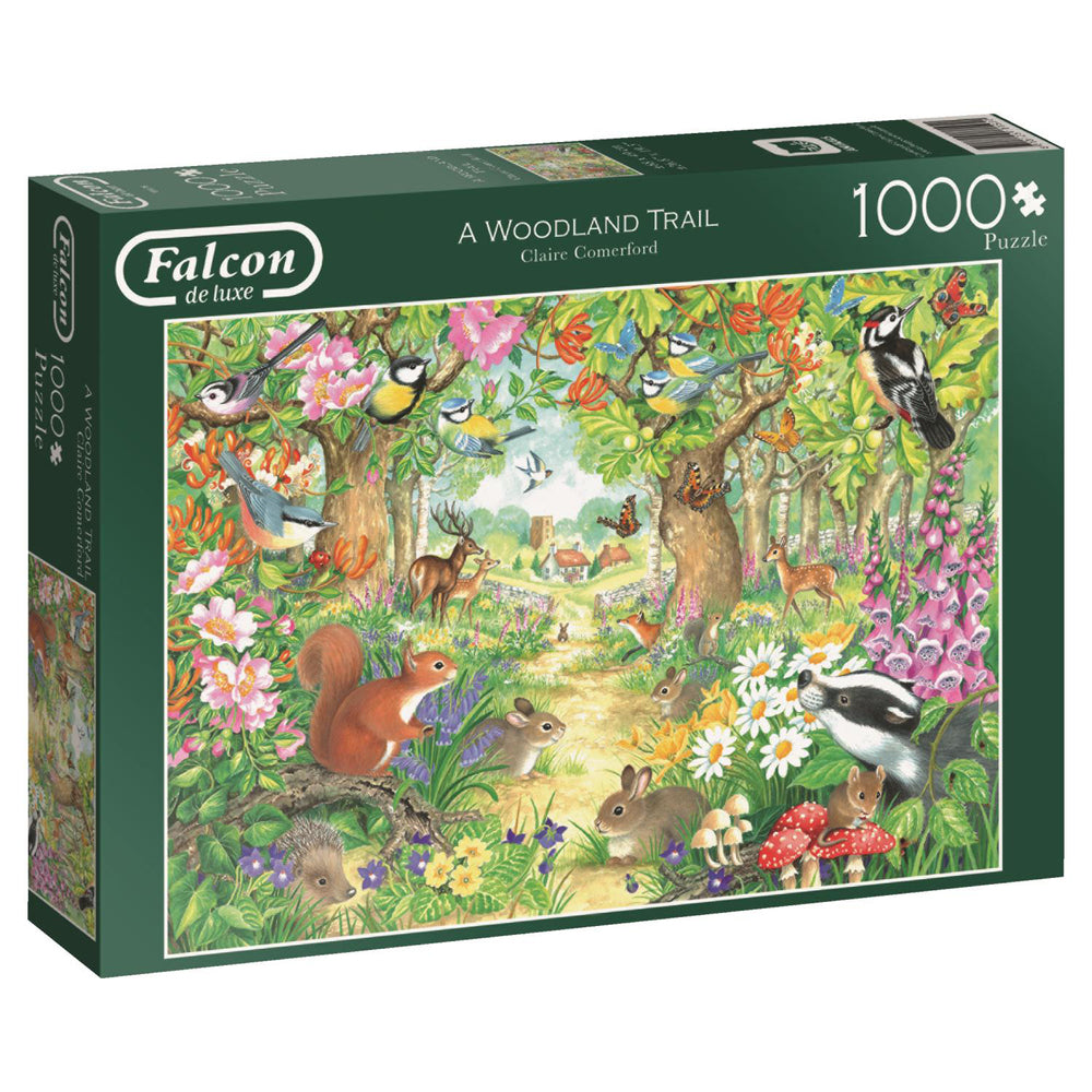 Puslespil a woodland trail 1000 brikker