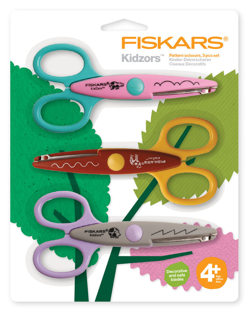 D2 FISKARS Mønster børn ZOO 4+