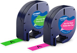TAPE LETRA TAG 12MMX4M PLAST NEON