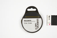 SATINBÅND 3MM  15M MØRK GRØN