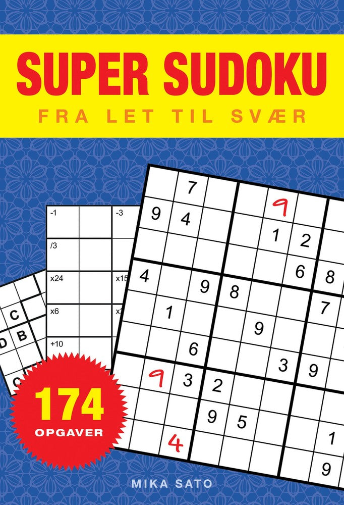 SUPER SUDOKU – FRA LET TIL SVÆR