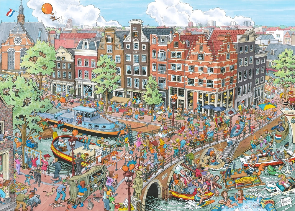 Puslespil Amsterdam 1000 brikker
