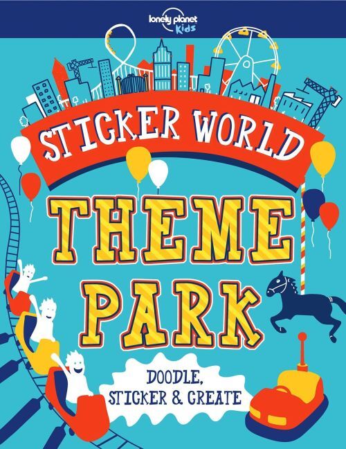 Sticker World: Theme Park : Doodle, sticker & create