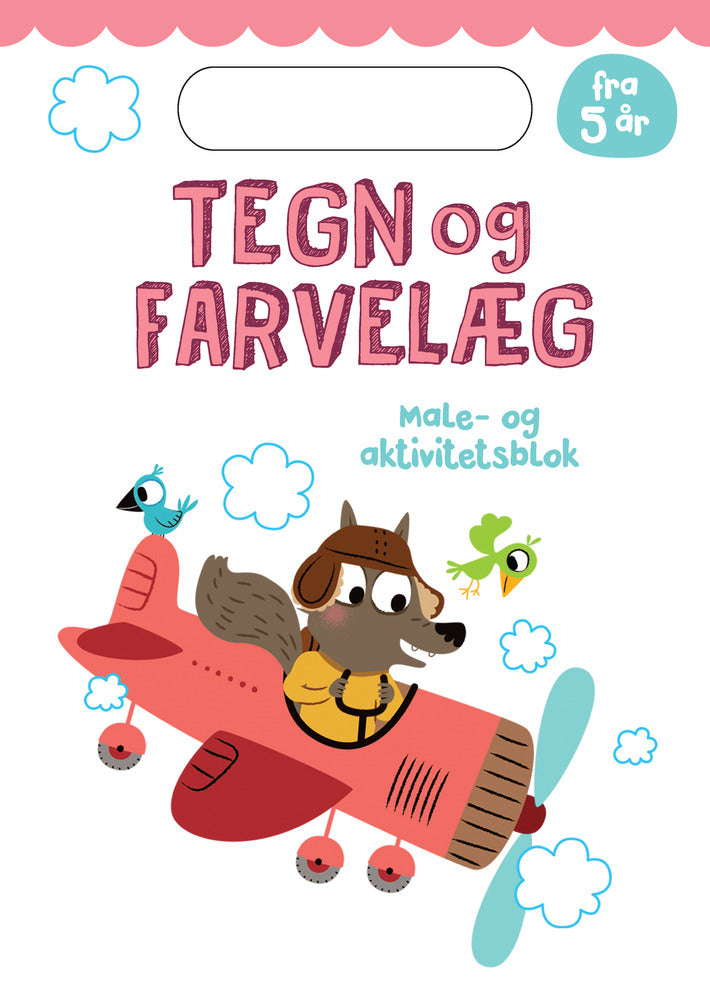 MALE- OG AKTIVITETSBLOK – TEGN OG FARVELÆG