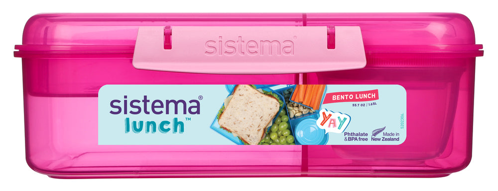 Madkasse Sistema 1,65l bento lunch ass