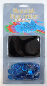 Bingo brikker magnetiske  - 100 stk asst