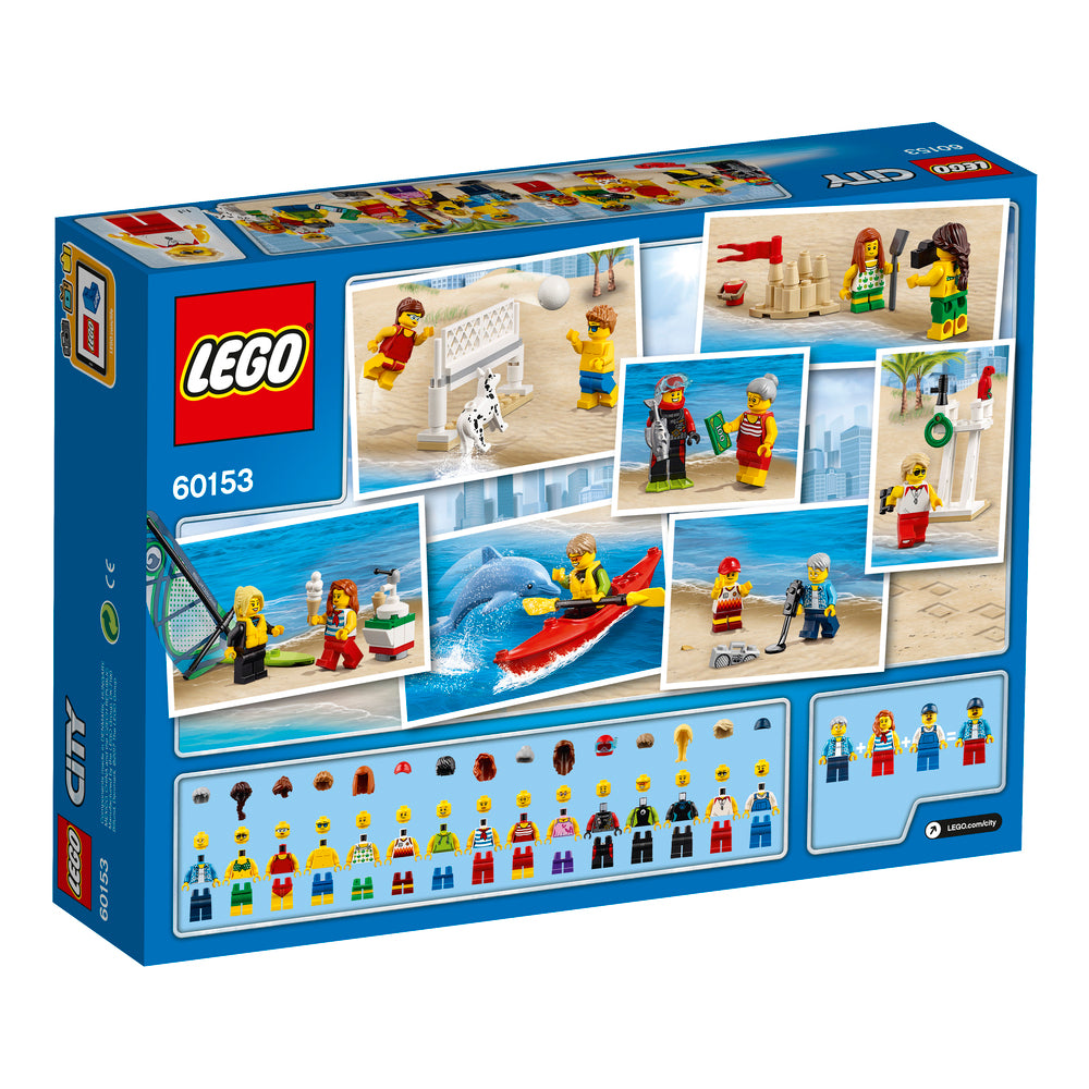 60153 LEGO City Figursæt sjov ved stranden