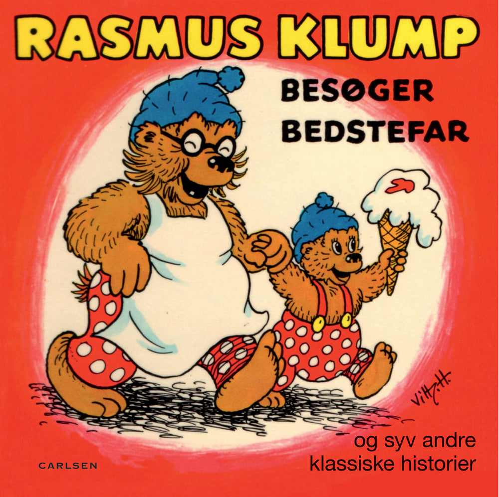 Rasmus Klump besøger bedstefar og syv andre historier
