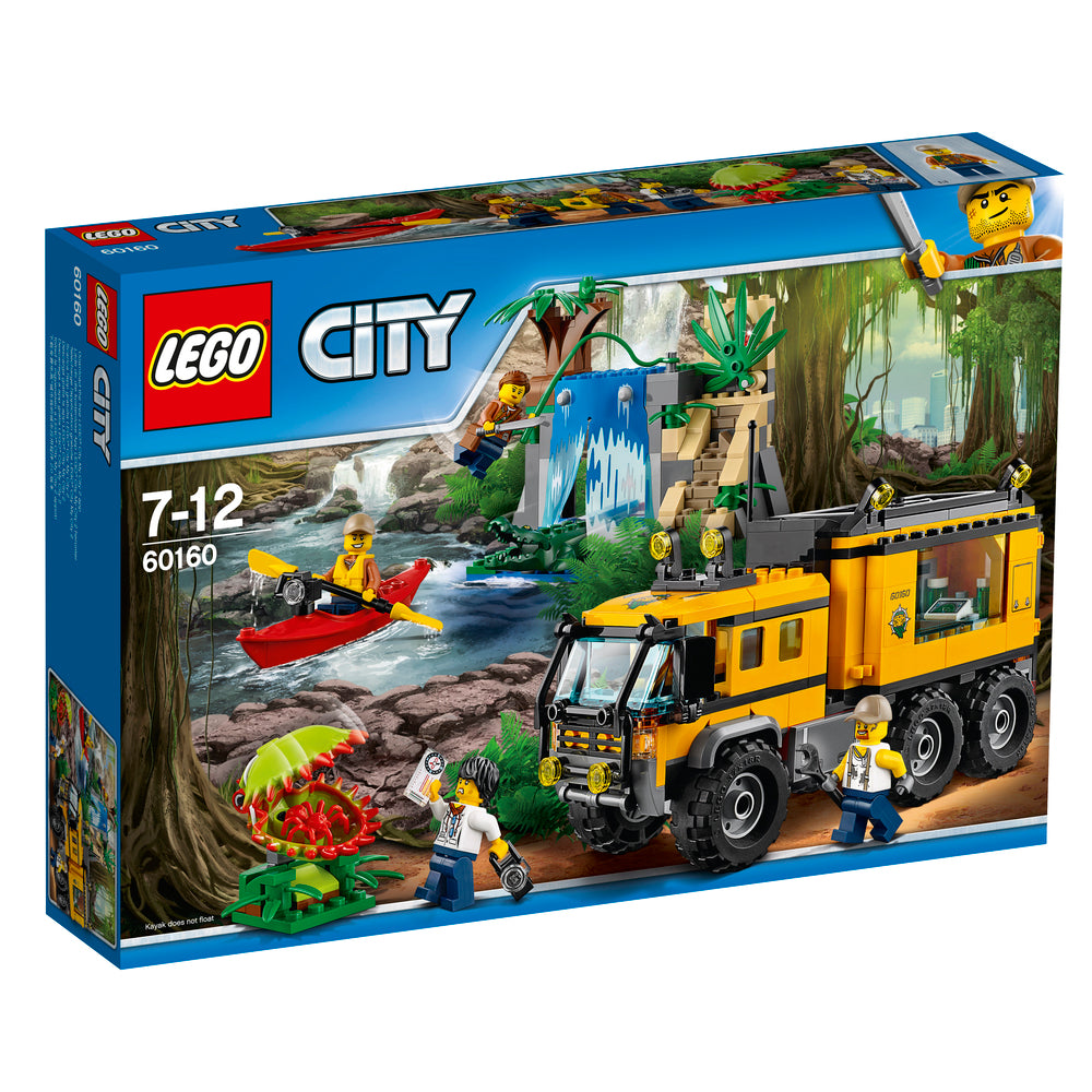 60160 LEGO JUNGLE MOBILT JUNGLELABORATORIUM