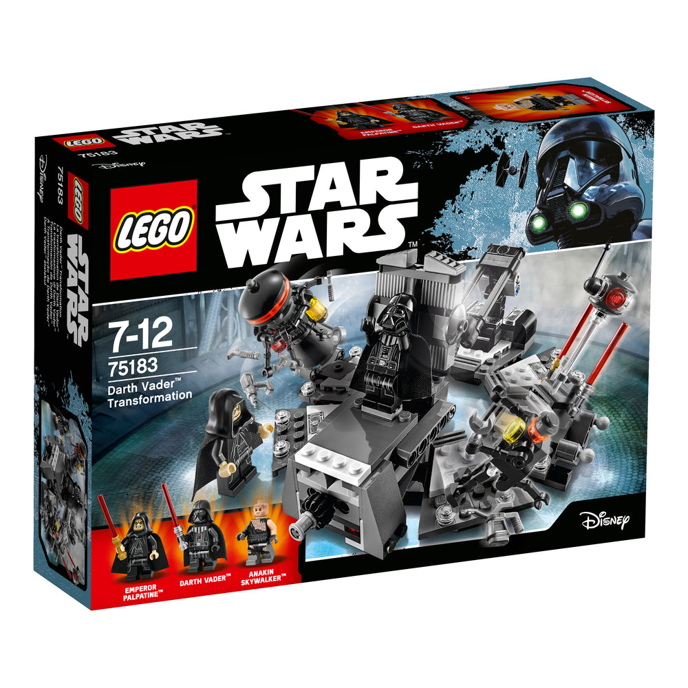 75183 LEGO STAR WARS DARTH VADER FORVANDLING