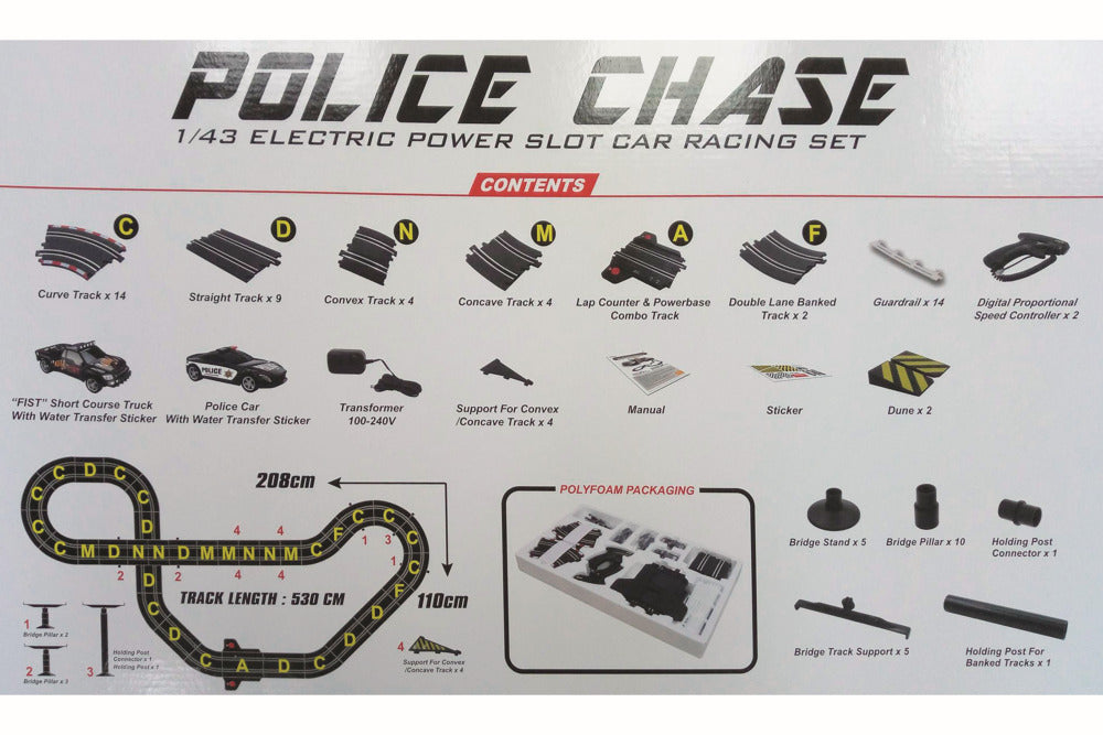 Police chase 530 cm