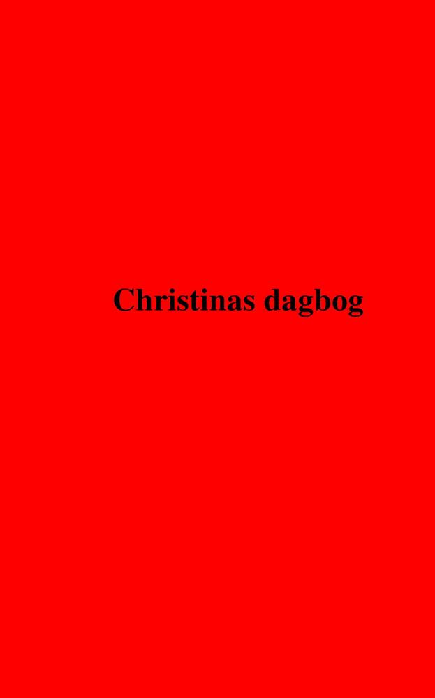 Christinas dagbog