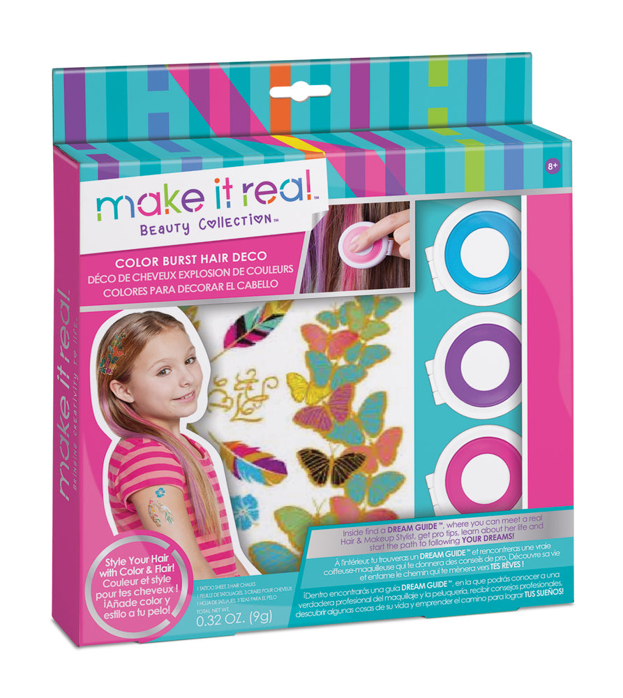 Make it real colorburst hair deco