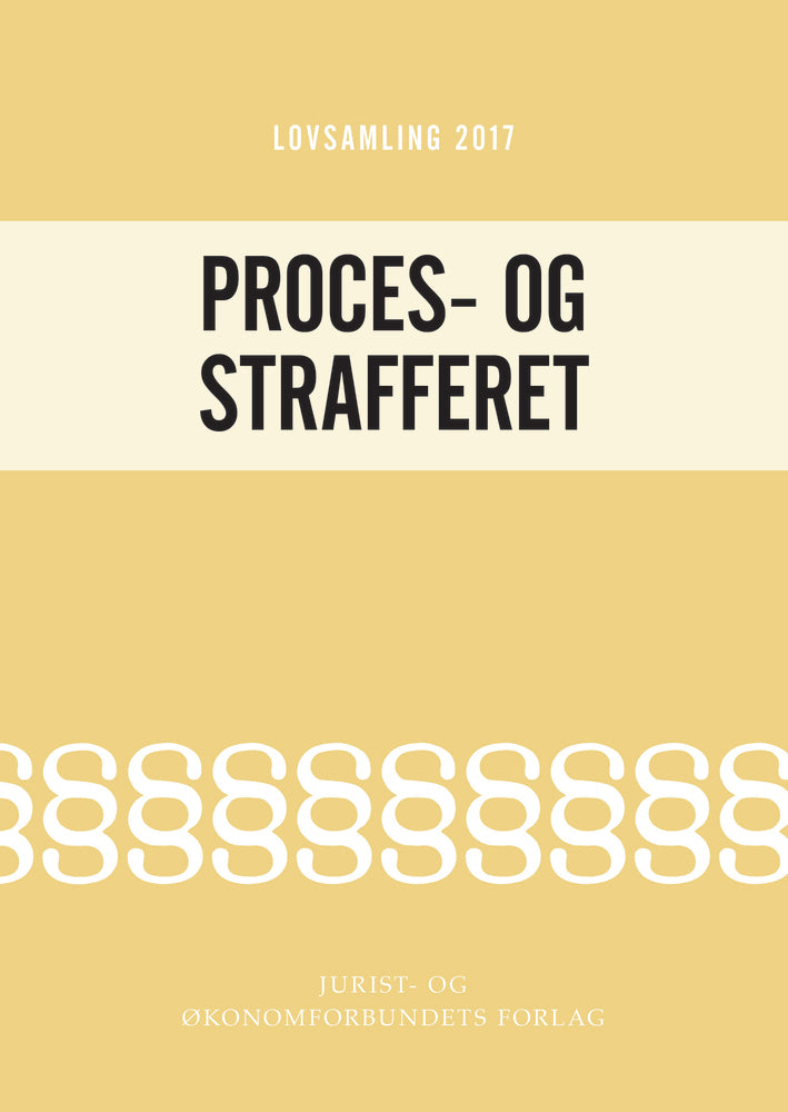Lovsamling proces- og strafferet