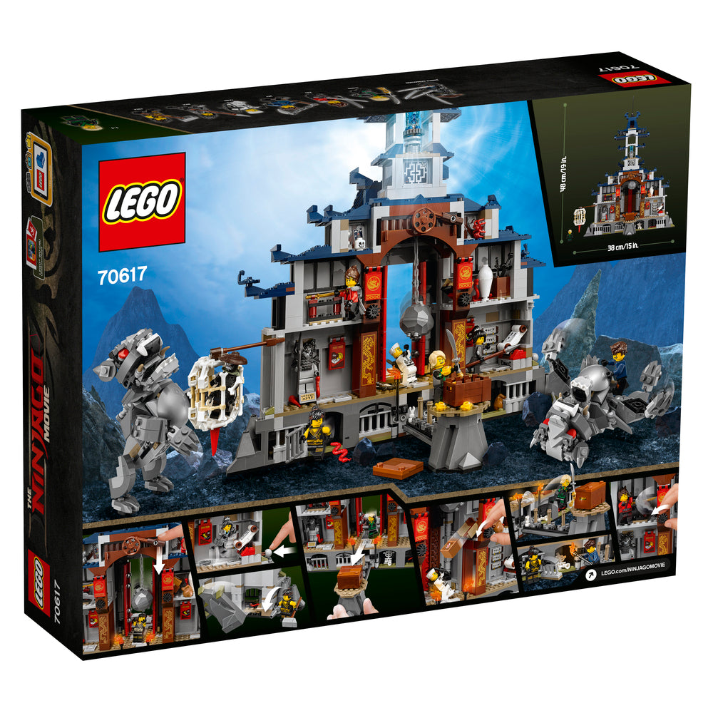 70617 LEGO NINJAGO DET ULTIMATIVE ULTIMATIVE VÅBENS TEMPEL