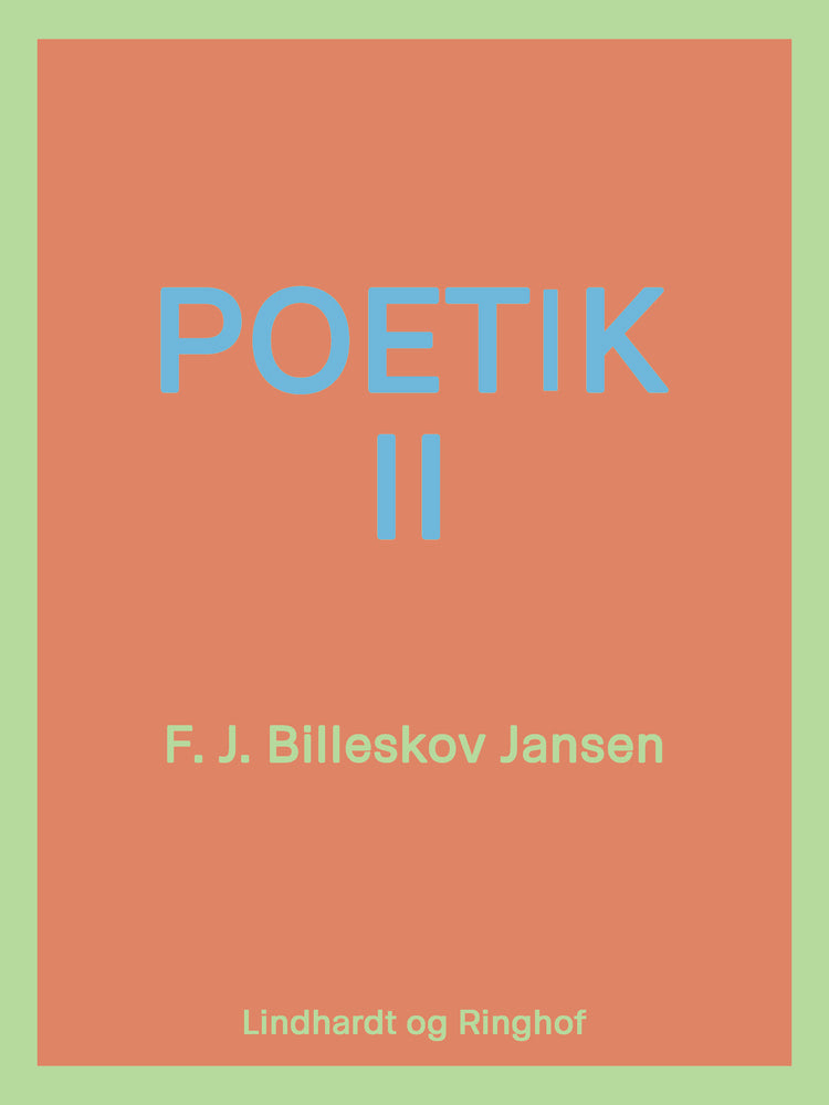 Poetik bind 2
