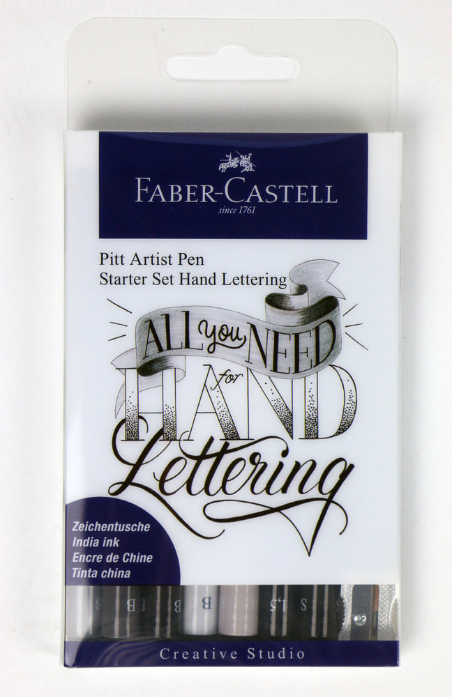 Handlettering sæt Faber-Castell 8 penne